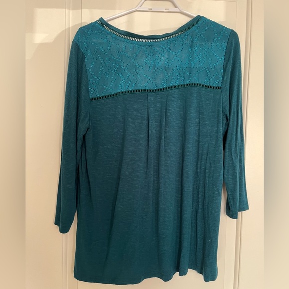 DOLAN (Anthropologie) Left Coast Collection - Maisy Tee - Teal size M - Picture 2 of 6